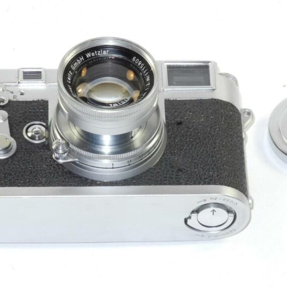 Leica M3 First Type Camera (1954) With Matching Leica 50mm f2 Summicron Lens, Very EARLY ORIGINAL Leica camera Set!! SOLD