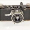 Leica Compur (Model B) rim set camera With Leica Original case & Leica black Rangefinder Rare  Ex /+ (Free shipping)