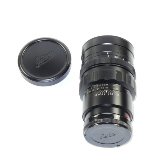 Leica 90/2 Summicron-M black lens Cat #11122 Sold with Leica  caps Ex++ / Free shipping (USA)