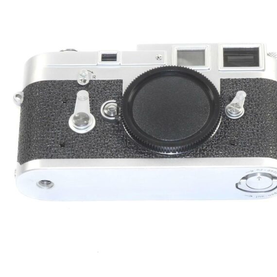 Leica M3 Chrome S.Stroke camera  W/Leica 50/2 Rigid Summicron W/hood,caps,case, MR meter, box Ex++/Mint-/ Free shipping (USA)