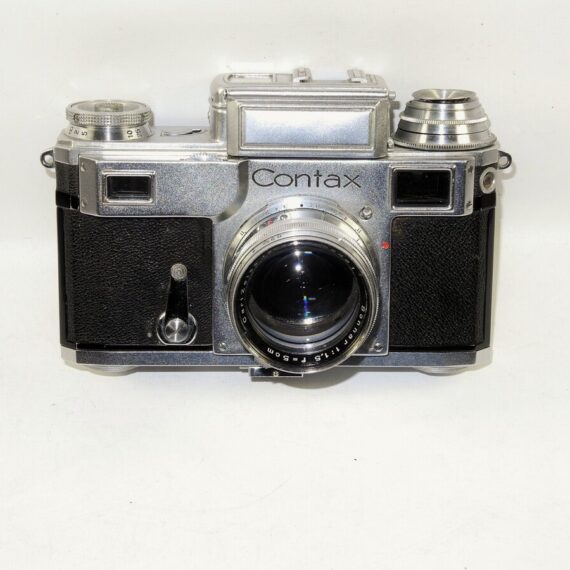 Contax III with 50/1,5mm Sonnar  Carl Zeiss Jena lens EX+