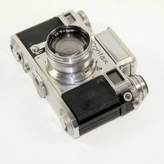 Contax III with 50/1,5mm Sonnar  Carl Zeiss Jena lens EX+