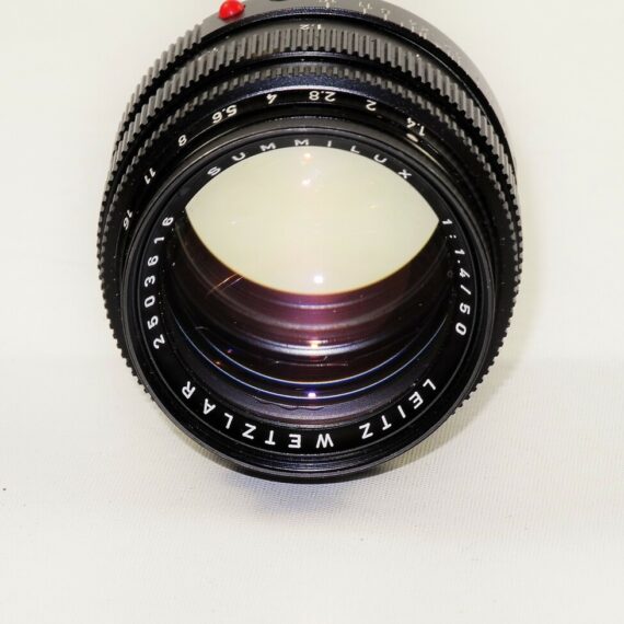 Leica 50/1,4 Summilux-M "Wetzlar" with hood and caps Ex++/Mint- / SOLD