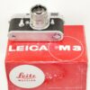 Leica M3 Chrome S.Stroke camera  W/Leica 50/2 Rigid Summicron W/hood,caps,case, MR meter, box Ex++/Mint-/ Free shipping (USA)