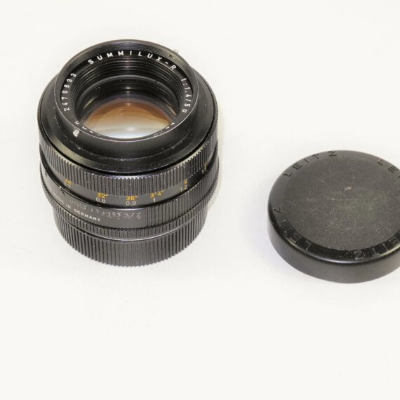 Leica 50/1,4 Summilux-R 3 cam lens Sold with Leica caps Ex