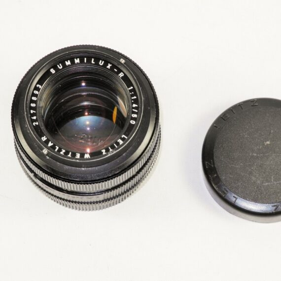 Leica 50/1,4 Summilux-R 3 cam lens Sold with Leica caps Ex