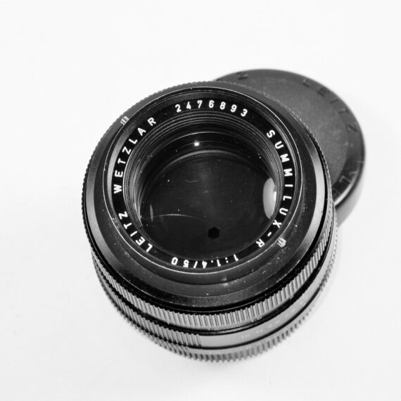 Leica 50/1,4 Summilux-R 3 cam lens Sold with Leica caps Ex