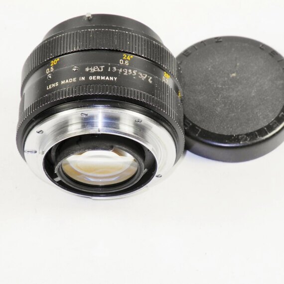 Leica 50/1,4 Summilux-R 3 cam lens Sold with Leica caps Ex