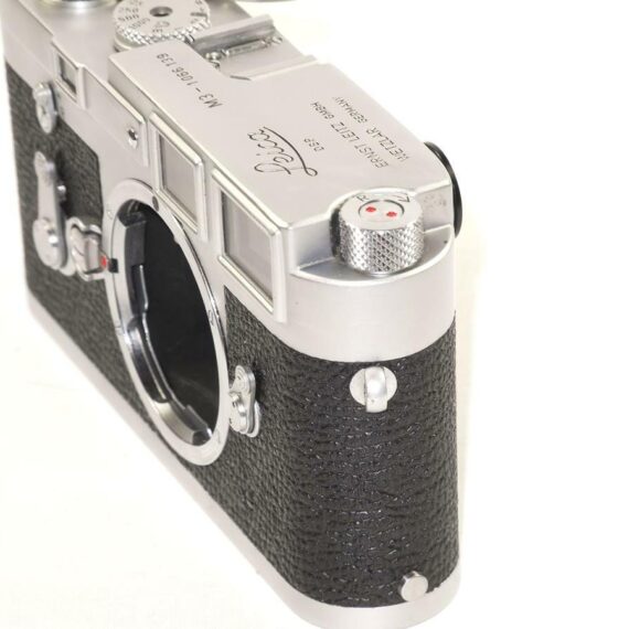 Leica M3 Chrome S.Stroke camera  W/Leica 50/2 Rigid Summicron W/hood,caps,case, MR meter, box Ex++/Mint-/ Free shipping (USA)