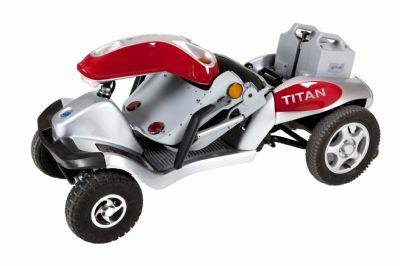 Tzora TITAN 4 Hummer divided 4 wheels Mobility scooter W/26 A/H battery LA , rear basket. Armrest, & 2 years warranty NEW / Free Shipping