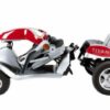 Tzora TITAN 4 Hummer divided 4 wheels Mobility scooter W/26 A/H battery LA , rear basket. Armrest, & 2 years warranty NEW / Free Shipping