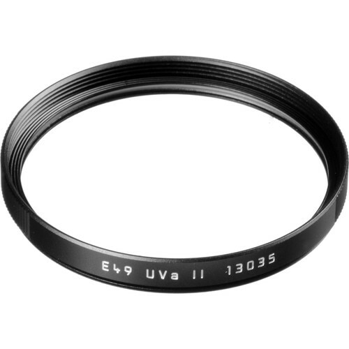Leica E49 UVa II Filter (Black) #13035 Like New / free shipping