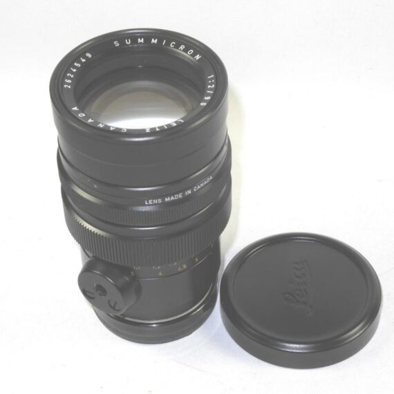 Leica 90/2 Summicron-M Canada Just CLA  Ex++
