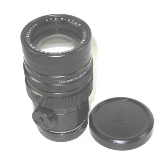 Leica 90/2 Summicron-M Canada Just CLA  Ex++