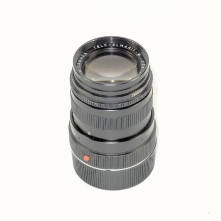 Leica 90/2,8 Tele-Elmarit-M black lens Ex+