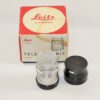 Leica 90/2,8 Tele-Elmarit  "Fat" chrome lens with filter,caps,hood,box Mint-