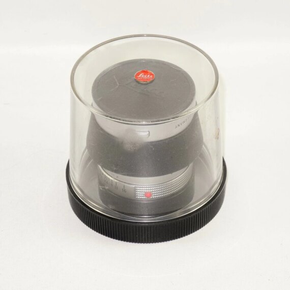 Leica 50/1,4 Summilux M Chrome "Wetzlar" with Leica E43 UVA filter & Metal Hood Mint-