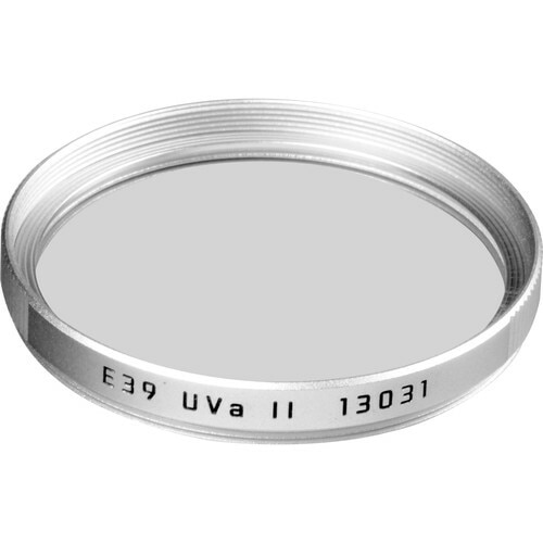 Leica E39 UVa II Filter (Silver) Cat# 13031 New