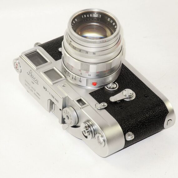 M3 Set with 35mm,50mm,90mm Chrome Wetzlar Lens