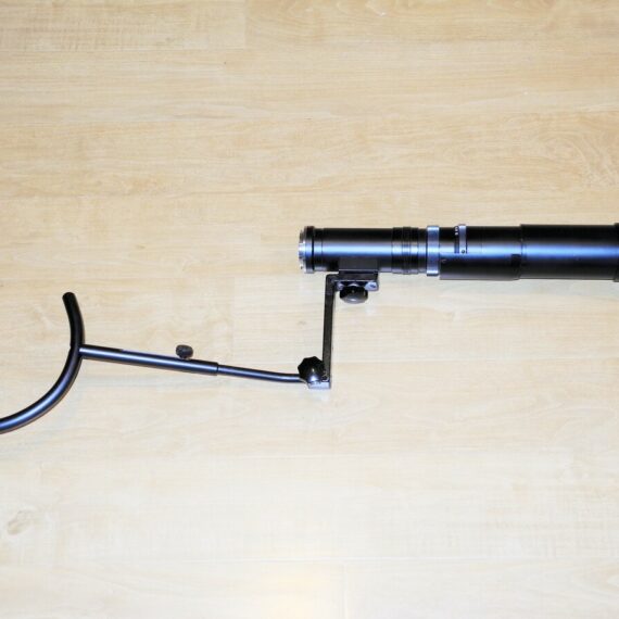 Leica 400/6,8 Telyt-R Cat#11960  (1977) With caps with shoulder stock,& Leica case Ex++