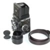 Rollei 2,8 FX camera W/80/2,8mm Planar lens+ Rollei Prism,case,Hand-grip w/cable release,hood,strap,cap,manual,in boxes Mint/- free shipping  (USA)