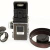 Rollei 2,8 FX camera W/80/2,8mm Planar lens+ Rollei Prism,case,Hand-grip w/cable release,hood,strap,cap,manual,in boxes Mint/- free shipping  (USA)
