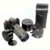 Leica R4 camera with Leica motor winder & Two Tamron Lenses 70-210mm & 500mm lens Ex+/Ex++ / Free shipping