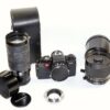 Leica R4 camera with Leica motor winder & Two Tamron Lenses 70-210mm & 500mm lens Ex+/Ex++ / Free shipping