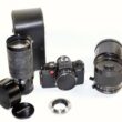 Leica R4 camera with Leica motor winder & Two Tamron Lenses 70-210mm & 500mm lens Ex+/Ex++ / Free shipping