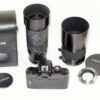 Leica R4 camera with Leica motor winder & Two Tamron Lenses 70-210mm & 500mm lens Ex+/Ex++ / Free shipping