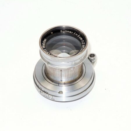 Leica 5cm f2 Summar Collapsible lens (1936) Ex