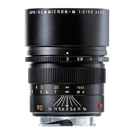 Leica 90/f2.0 Summicron-M APO ASPH. lens Cat #11884 Mint/LN- with box and warranty / Free shipping (USA)