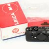 Leica M4 black chrome 50th Jahre anniversary in original box,Leica MR meter black manual,cap Mint/- SOLD