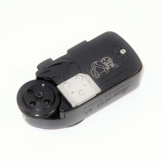 Leica M4 black chrome 50th Jahre anniversary in original box,Leica MR meter black manual,cap Mint/- SOLD