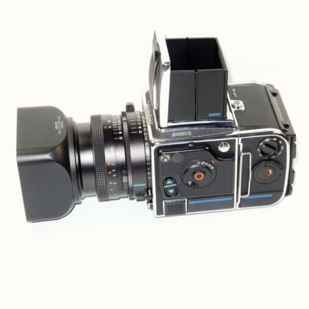 Hasselblad 203FE Film Camera Set w/ FE 80mm F2.8 Lens + E12 Film Back ,Hood,Filter Mint/LN-