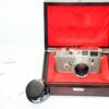 Leica M6 platinum  "150 Jahre Photographie"  set with Leica 50/1,4 Summilux-M in presentation box, papers Mint/-  /SOLD