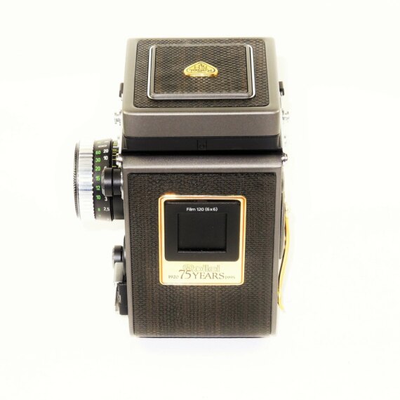 Rolleiflex Rollei 2.8 GX 75 Years Limited 1920-95 w/Box,Cards Like New / Call or email for price