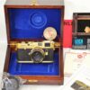 Leica M4-2 W/ Leica 50mm f:1.4 Summilux lens  Gold 100 JAHRE OSKAR BARNACK Edition W/box,cards,hood,caps,Mint/LN- / SOLD