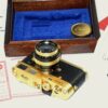 Leica M4-2 Gold 100 JAHRE OSKAR BARNACK Edition W/ Leica 50mm f:1.4 Summilux lens Set #100-0520 W/box,cards,caps, Mint- / SOLD