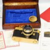 Leica M4-2 Gold 100 JAHRE OSKAR BARNACK Edition W/ Leica 50mm f:1.4 Summilux lens Set #100-0520 W/box,cards,caps, Mint- / SOLD