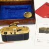 Leica M4-2 Gold 100 JAHRE OSKAR BARNACK Edition W/ Leica 50mm f:1.4 Summilux lens Set #100-0520 W/box,cards,caps, Mint- / SOLD