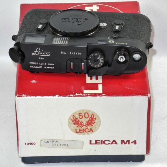 Leica M4 black chrome "Wetzlar" 50 year anniversary  Classic Vintage Leica Rangefinder M camera W/Box,manual Ex++/ Mint- / SOLD