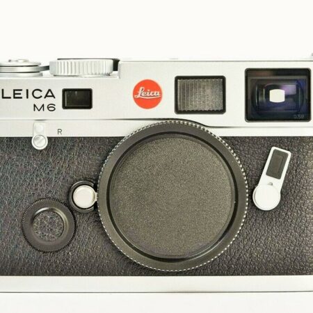 Leica M6 TTL Silver Chrome Camera 0.58 Mag. Cat # 10474 W/Box M/LN-  /SOLD