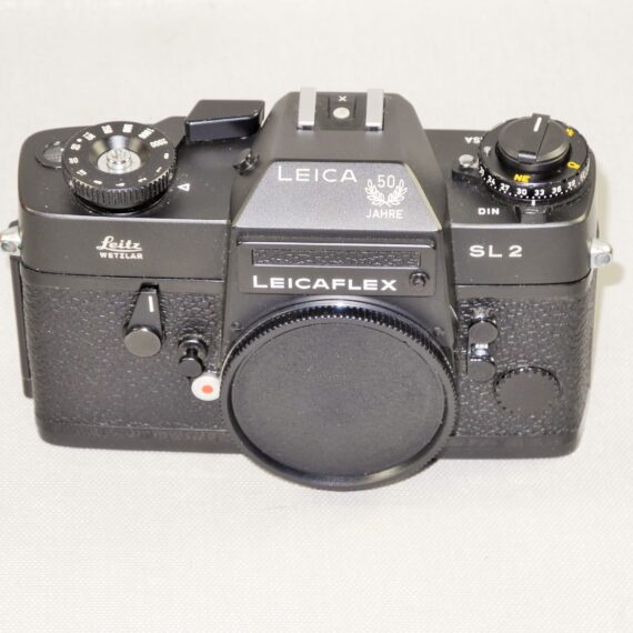 Leica Leicaflex SL2 "50 Jahre" Anniversary  black camera w/Box, manual M/LN- /SOLD