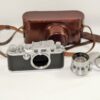 Leica IIIc "Luftwaffen-Eigentum"  (wrongly engraved( with Leica 5cm f2 Summitar  "Luftwaffen-Eigentum" lens w/case.filter,cap Nice /RARE Call or Email for price and more info.
