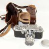 Leica IIIc "Luftwaffen-Eigentum"  (wrongly engraved( with Leica 5cm f2 Summitar  "Luftwaffen-Eigentum" lens w/case.filter,cap Nice /RARE Call or Email for price and more info.
