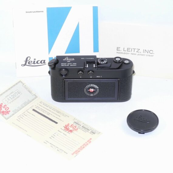 Leica M4 black chrome "Wetzlar" 50 year anniversary W/Box,warranty cards,Mint/LN- / SOLD