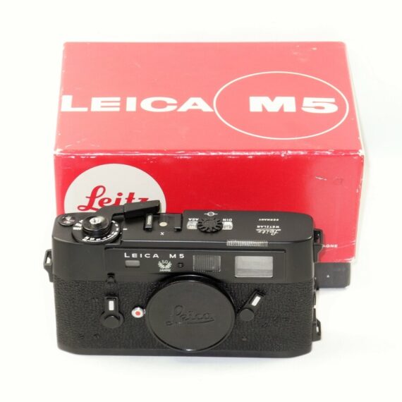 Leica M5 black 50 Jahre (50th Anniversary) with box Mint/LN-/ SOLD