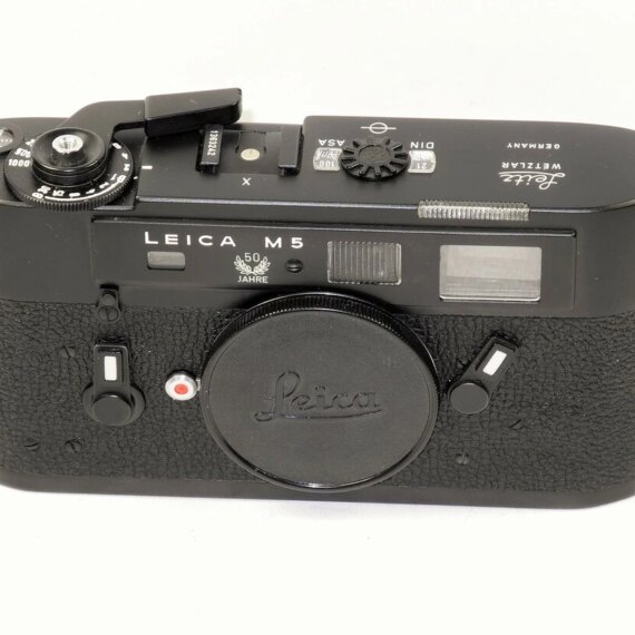 Leica M5 black 50 Jahre (50th Anniversary) with box Mint/LN-/ SOLD
