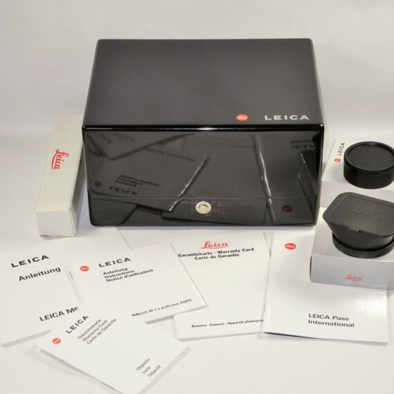 LEICA M6 "Ein Stück Camera Set with Leica 35/1,4mm Asph matching lens,box,and paperwork ,Mint/- Nice Rare set / SOLD